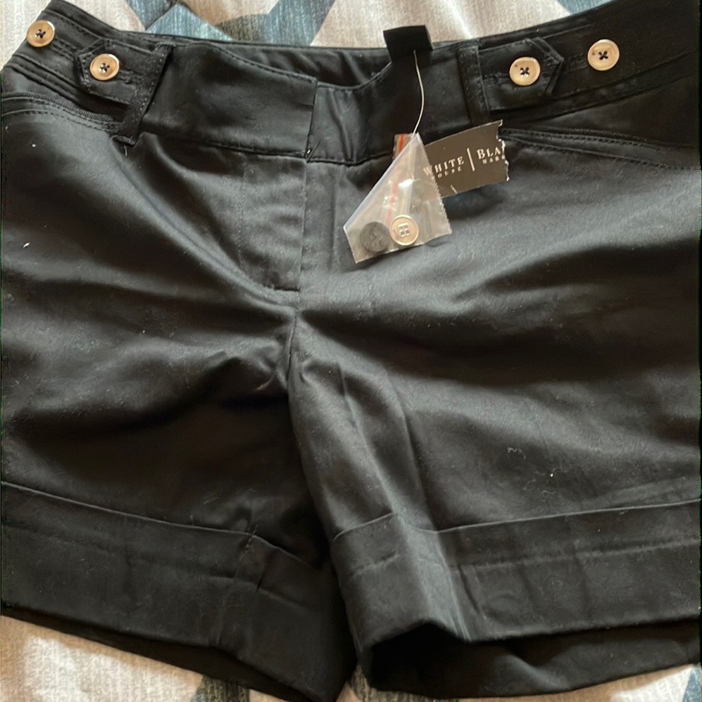 WHBM black shorts size0